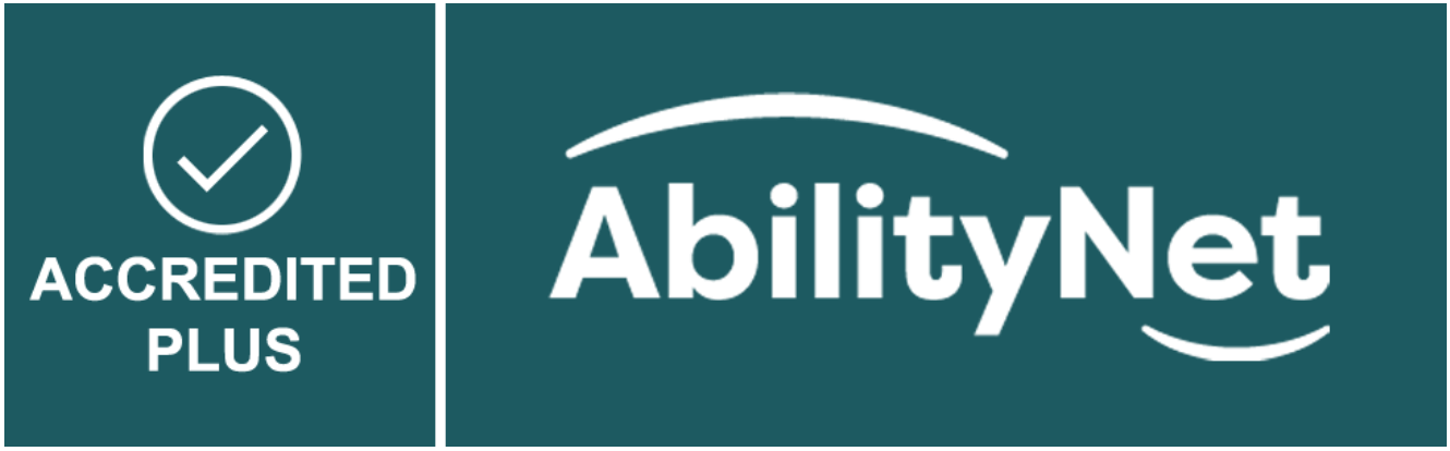 AbilityNet Accredited Plus Logo
