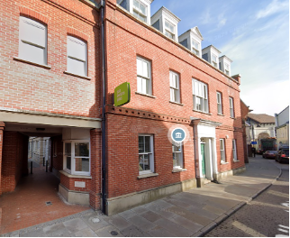 Photo of the Assessment Centre entrance.