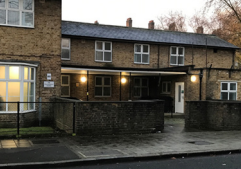 Photo of the Assessment Centre entrance.